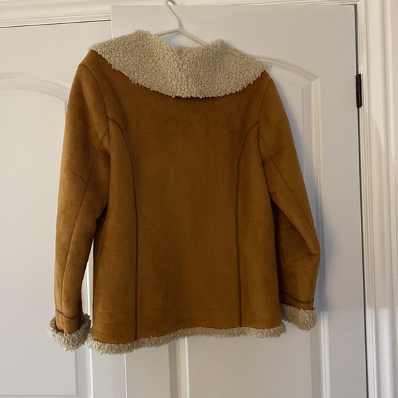 Larry Levine faux sherling jacket - Picture 4 of 7